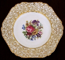 Plate with floral motif 1