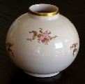 Vase with floral pattern