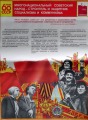 Poster - Многонациональный советский народ…