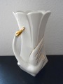 Vase with a swan. Porcelain, h 26 cm