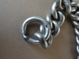 Silver chain. 84 purity, 112.05 g.