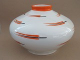 RPF - Vase. Porcelain, 1950s, h 15 cm diam. 22 cm