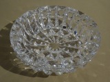 Ashtray, crystal, d 14 cm