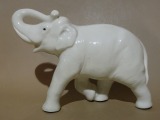 Zilonis, porcelāns, h 15x22,5 cm