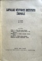 Latvijas vēstures instituta žurnals. Rīgā, 1939. gadā Latvijas vēstures instituta izdevums