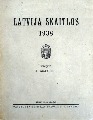 Latvija skaitļos 1938