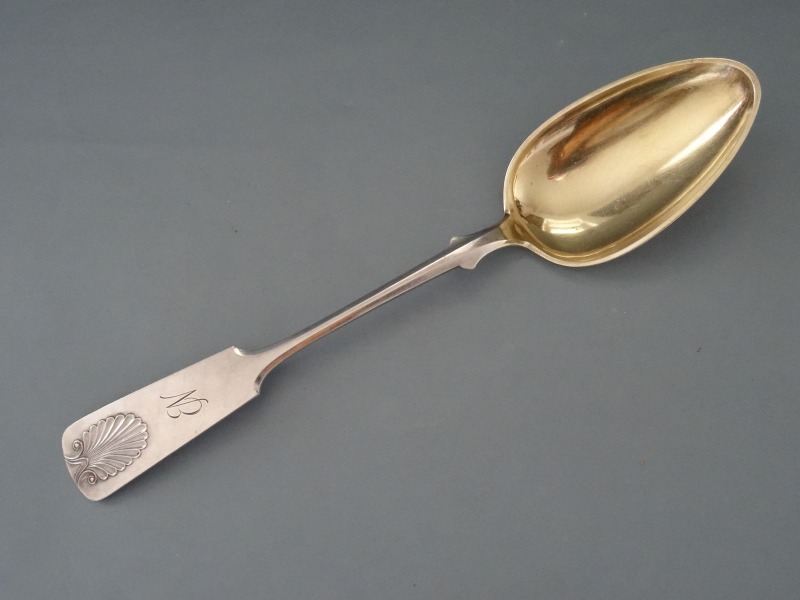 Ложка серебряная w25,5см 813 проба, Виктория 95 гр.