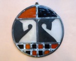 Stained glass Chess d 21 cm