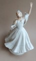 Statuete Dejotāja, roku apgleznojums, zeltījums, Vācija, Vallendorfa, porcelāns, h 26 cm