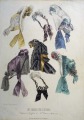 Gravīra no Parīzes modes žurnāla &quot;Les Modes Parisiennes&quot; 19.gs. beigas, 27x18,5 cm