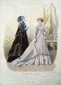 Gravīra no Parīzes modes žurnāla &quot;Les Modes Parisiennes&quot; 19.gs. beigas, 27x18,5 cm