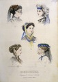 Gravīra no Parīzes modes žurnāla &quot;Les Modes Parisiennes&quot; 19.gs. beigas, 27x18,5 cm
