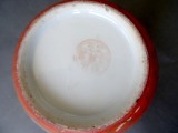 Ķīnas vāzīte, porcelāns h 9 cm; d 10 cm