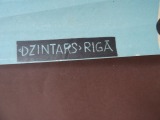 Plakāts O. Norītis - Povilo Puzinas izstāde 1933.gads