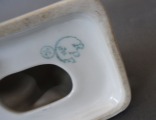 RPF - Lācis ar bumbu, porcelāns, 1953-62., h 9 cm