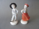 RPFF - Dejotāji, modeļa autors L. Novožeņeca, porcelāns, 1950-tie gadi, h 11 cm