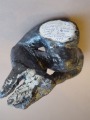 S. Eglīte - Sēdošā, 1983., šamots, glazūra, h 14 cm