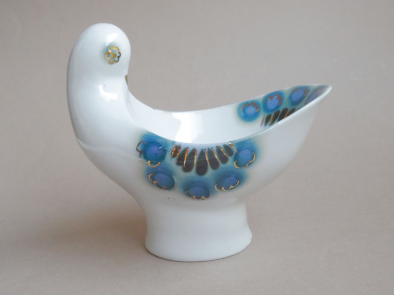 Sālstrauks Balodis, PSRS, porcelāns, ar rūpniecisku defektu
