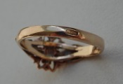 Zelta gredzens 583 prove, svars 2.62 g