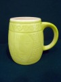 RPFF - A mug with a folk relief. 1950s, faience, h 11.5 cm