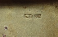Sudraba cigarešu etvija 181.gr., 10.4x8.7 cm