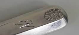 Sudraba nazis 813 prove, garums 33.5 cm, svars 131.4 gr.