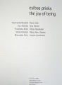 The Joy of Being - exhibition catalog, 07/10 - 07/11/1999