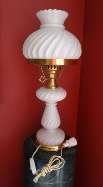 Table lamp of the 1960s, h 54 cm