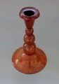 Wooden candlestick Latvia h 18 cm