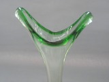 Līvanu glass factory - Vase green, h 35 cm