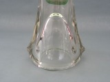 Līvanu glass factory - Vase green, h 35 cm