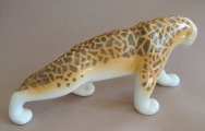 RPFF - Leopard. Model by Aina Mellupa (1925), 1963, porcelain, 11.5x25x8 cm