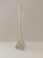 Glass flower vase h 32 cm