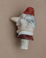 Porcelāna korķis galva h 7,5 cm