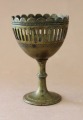 Bronze stand for egg h 6.6 cm