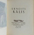 Ernests Kālis. Rīga, 1957