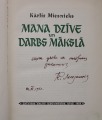 Karlis Miesnieks - Mana dzive un darbs mākslā. LVI Rīgā 1959