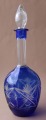 Iļģuciema stikla rūpnīca - Karafe tumši zila h 30 cm