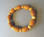 Pressed amber bracelet 12,5.gr.