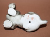 LFZ - Porcelain dog figurine. H 10.5cm