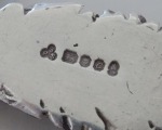 PGS - Silver cross, weight 23.7 gr., 5.6 x 3.1 cm