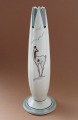 RPF - Vase. Handmade, initials R.A., porcelain, h 24 cm