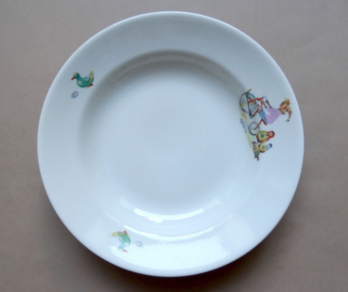 Dulevo - Children&amp;amp;amp;#039;s plate, porcelain d 20 cm