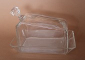 Cheese bowl, glass, 20s-30s