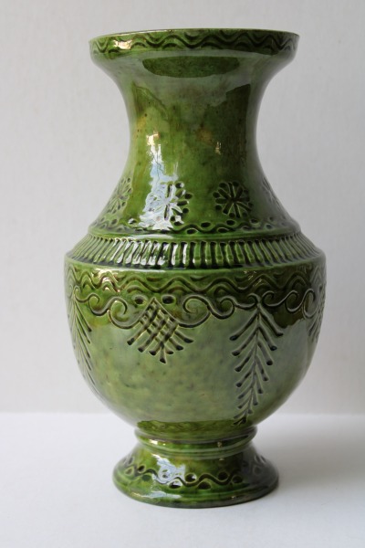 Vase, ceramic, H 26 cm, Kombinat Māksla