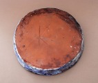 Ceramic plate with the initial &amp;quot;Ж&amp;quot; d 19 cm