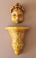 Kombināts Māksla - Sienas dekori 2.gab., vāzes h 17 cm, keramika