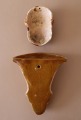 Kombināts Māksla - Sienas dekori 2.gab., vāzes h 17 cm, keramika