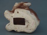 Savings box, ceramics, h 14 cm