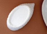 Kuzņecovs - Sviesta trauks Gulbis, porcelāns h 11 cm; w 18 cm